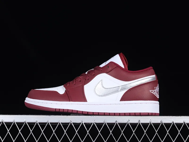All categories Air Jordan Jordan series basketball shoes Air Jordan 1 Low Air Jordan 1 Low "Bordeaux" AJ1 Joe 1 Bordeaux Red low-top basketball shoes 553558-615
